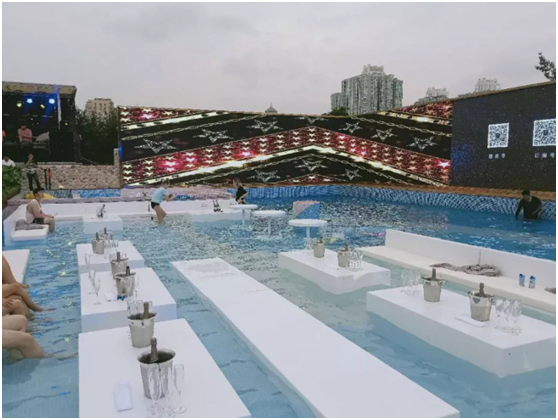 无氯游泳池系统，，无氯游泳池，，露天无氯游泳池