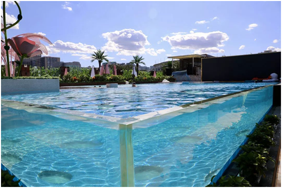 无氯游泳池系统，，无氯游泳池，，露天无氯游泳池