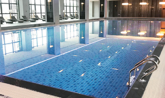 南昌金陵大旅馆泳池水处置惩罚,加热,消毒项目案例