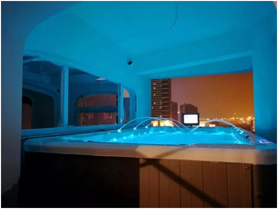 无边际逆流泳池，，，冬季宅家游泳磨炼必备！