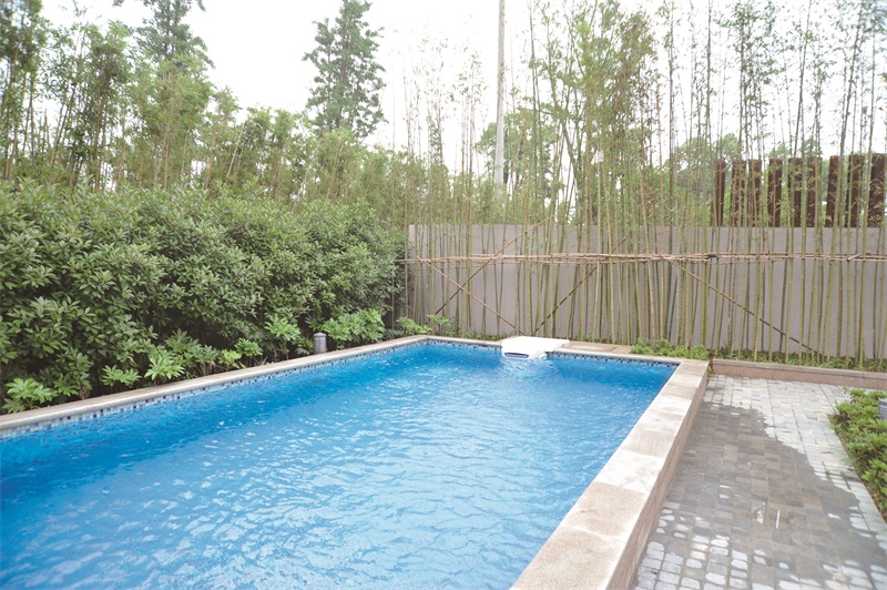 别墅泳池水处置惩罚,别墅游泳池装备,别墅泳池