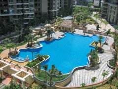 商用游泳池水质维护难？？庄闲游戏让您省心省力，，客流再大也清亮！